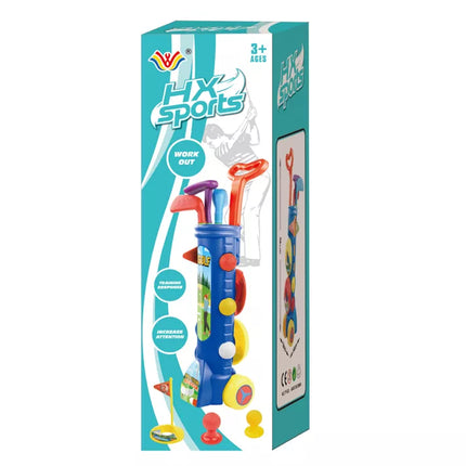 Golfo rinkinys vaikams Mini golfas Žaisk su draugais