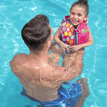 Bestway 32176 plaukimo liemenė, rožinė, 51 cm