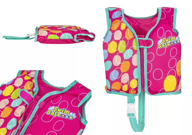 Bestway 32176 plaukimo liemenė, rožinė, 51 cm