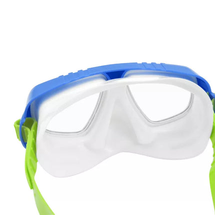 Nardymo kaukė su vamzdeliu Bestway 24018, tamsiai mėlyna