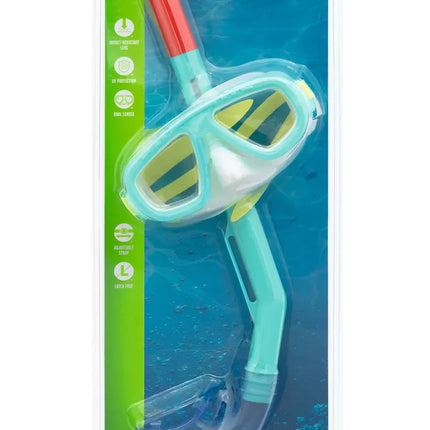 Nardymo kaukė su mėlynuoju vamzdeliu Bestway 24018