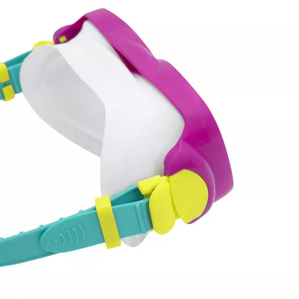 Nardymo rinkinys kaukė, vamzdelis, plaukmenys rožinis Bestway 25019