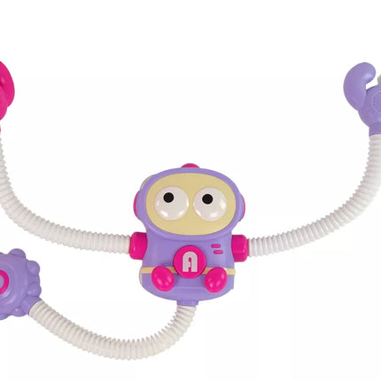 Žaislinis maudymosi vandens kosmonautas, meškiukas, dušas su baterijomis