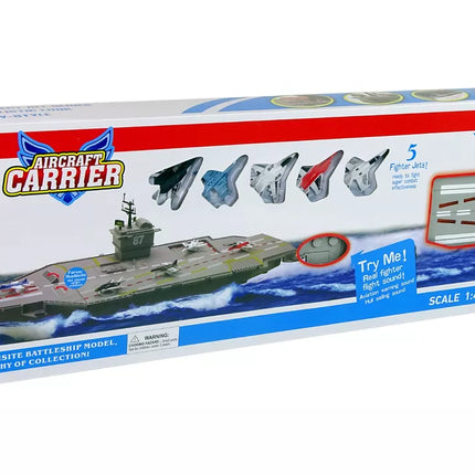 Lėktuvnešio reaktyviniai lėktuvai 5 vnt., su garsais ir šviesomis