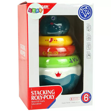 Barškutis „Burbulinis drakonas“ spalvotais ratlankiais