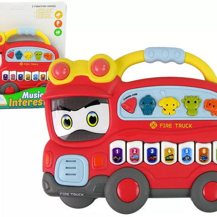 Interaktyvus pianinas Gaisrinė garsai Gyvūnai Transporto priemonės garsai Melodijos