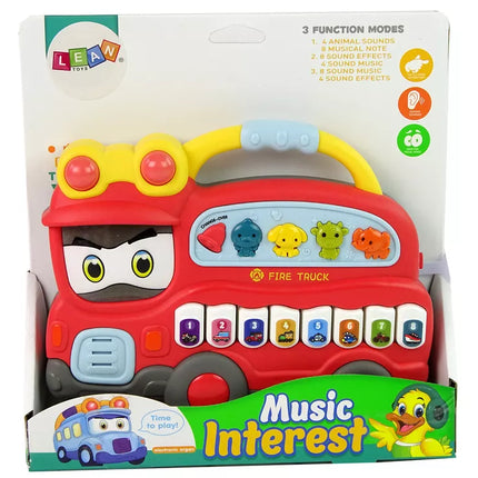 Interaktyvus pianinas Gaisrinė garsai Gyvūnai Transporto priemonės garsai Melodijos