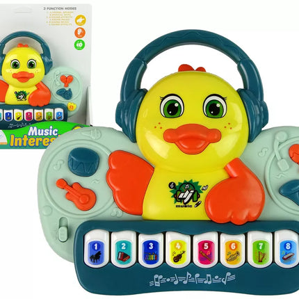 Interaktyvus Ančiukas Pianinas DJ Garsų Instrumentai Muzikinės Melodijos