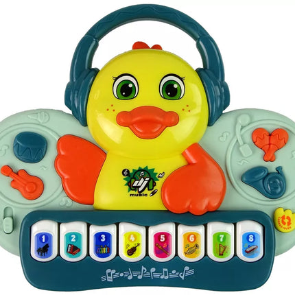 Interaktyvus Ančiukas Pianinas DJ Garsų Instrumentai Muzikinės Melodijos