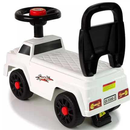 Car Rider QX-5500 - 2 garso signalų atlošas, baltas