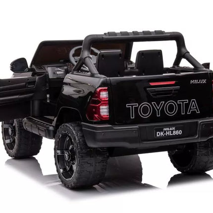 Elektromobilis Toyota Hilux DK-HL860, juodas