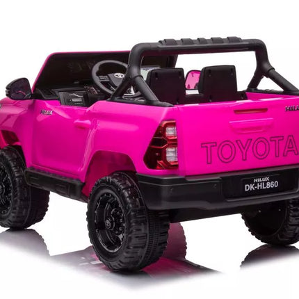 Elektromobilis Toyota Hilux DK-HL860 rožinis