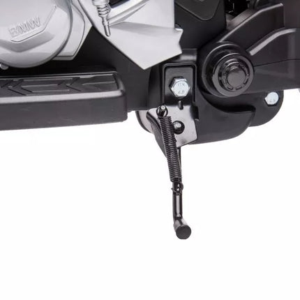 Policijos akumuliatorinis motociklas JT5002B, baltas