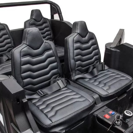 Elektromobilis bagi A033 4x4 24V, baltas