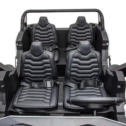 Elektromobilis bagi A033 4x4 24V, baltas