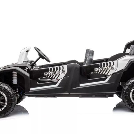 Elektromobilis bagi A033 4x4 24V, baltas