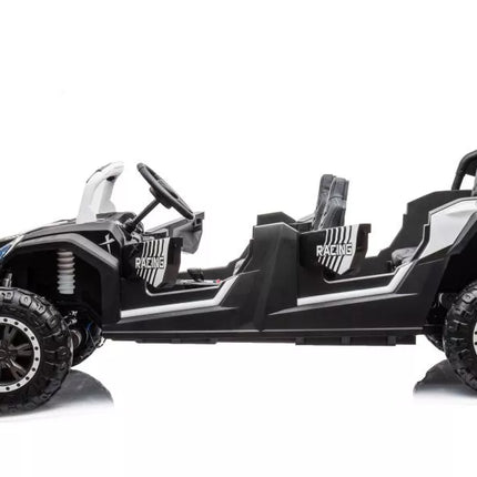 Elektromobilis bagi A033 4x4 24V, baltas