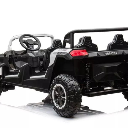 Elektromobilis bagi A033 4x4 24V, baltas