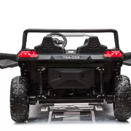 Elektromobilis bagi A033 4x4 24V, baltas