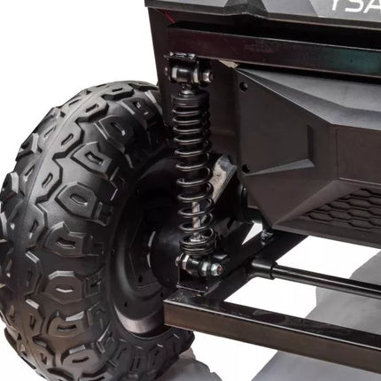 Akumuliatorinis bagis A033 4x4 24V, aukso spalvos