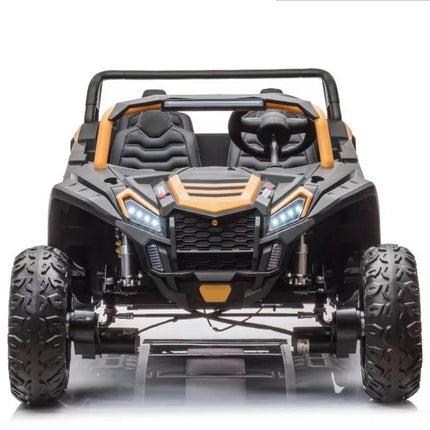 Akumuliatorinis bagis A033 4x4 24V, aukso spalvos