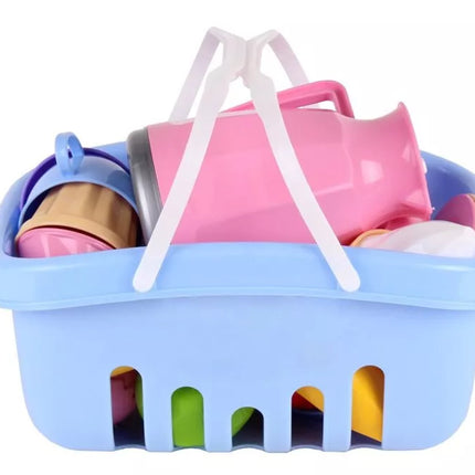 Popietės arbatos rinkinys Vaisių krepšelis Ledų indeliai 7242