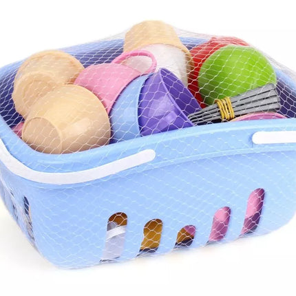 Popietės arbatos rinkinys Vaisių krepšelis Ledų indeliai 7242