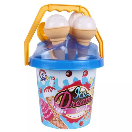 Mėlyno smėlio žaislų ledų rinkinys 5743