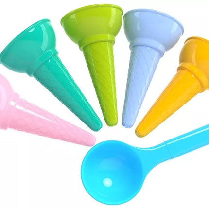 Spalvingų ledų vaflinių formelių rinkinys 6221