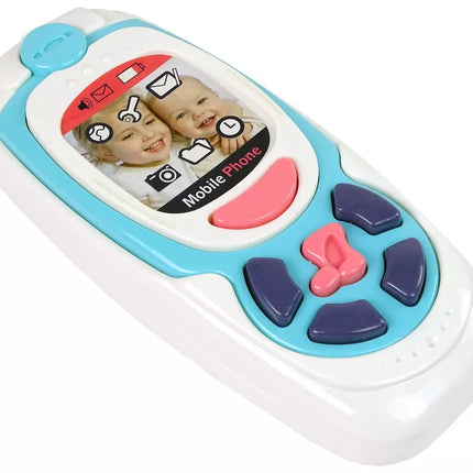 Mokomasis vaikiškas mobilusis telefonas Melody Blue