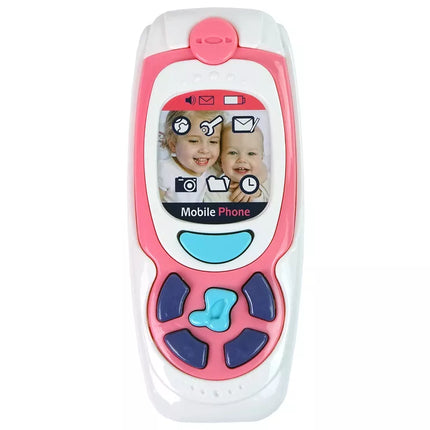 Mokomasis vaikiškas mobilusis telefonas Melody Pink