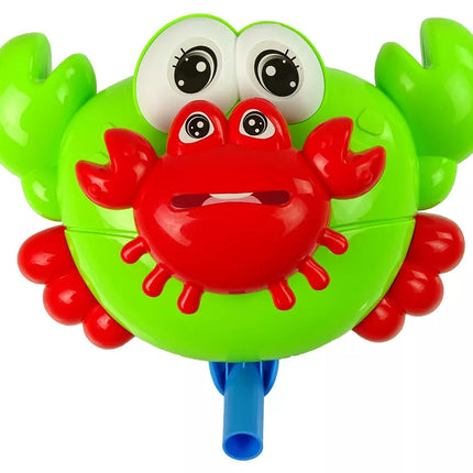 Žalias krabo lazdelių stūmikas su varpelio garsu