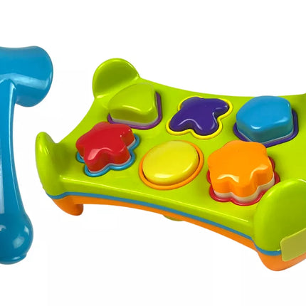 Edukacinis dvipusis plaktukas, rūšiuoklis, kaladėlės, formos