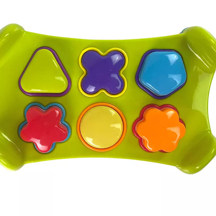 Edukacinis dvipusis plaktukas, rūšiuoklis, kaladėlės, formos