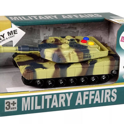 Karinis tankas 1:32 Moro Brown Sound Lights
