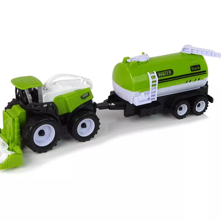 Ūkio transporto priemonių rinkinys Traktorius Kombainas Cisterna Puspriekabė