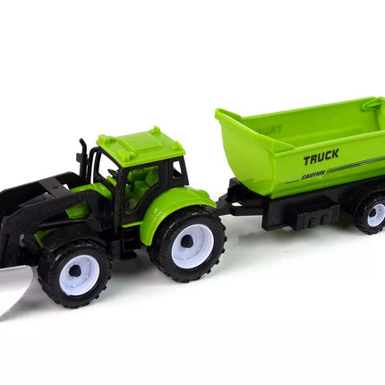 Ūkio transporto priemonių rinkinys Traktorius Kombainas Cisterna Puspriekabė
