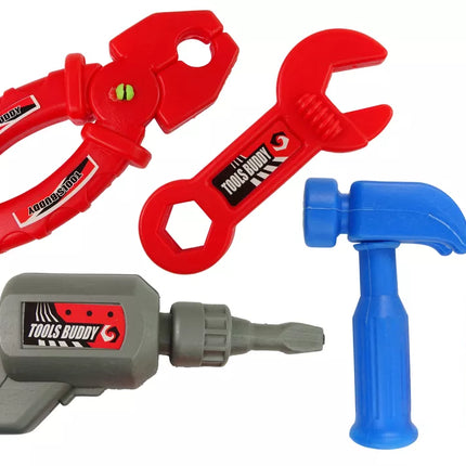 Didelės "pasidaryk pats" dirbtuvės + Priedai  Dirbtuvių stalas