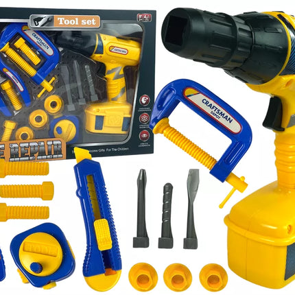 „Pasidaryk pats“ akumuliatorinio gręžtuvo rinkinys