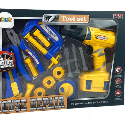 „Pasidaryk pats“ akumuliatorinio gręžtuvo rinkinys