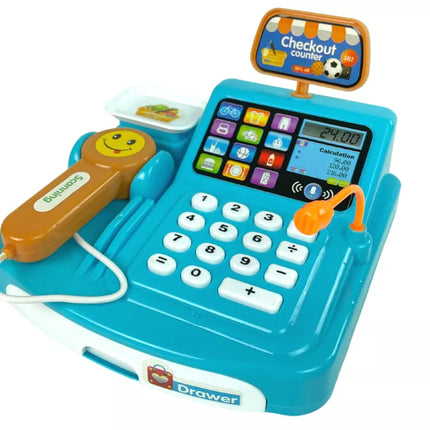 Kasos aparatas Sausainių pakavimo svarstyklės Baterija Skaitytuvas