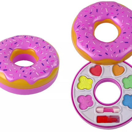 Lūpų dažų spurgos formos akių šešėlių rinkinys