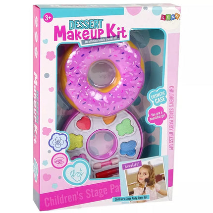 Lūpų dažų spurgos formos akių šešėlių rinkinys