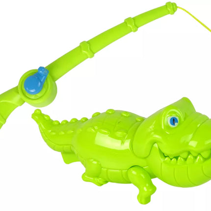 Didelis žvejybos rinkinys su meškere Let's Go Fishing! 11 elementų