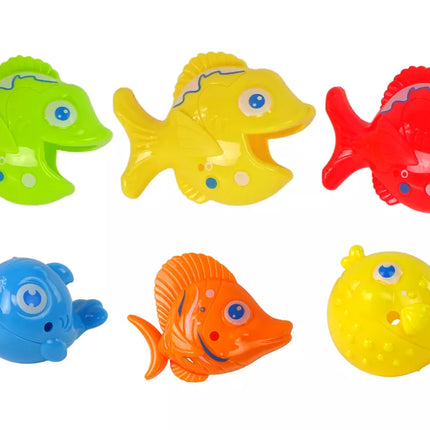 Didelis žvejybos rinkinys su meškere Let's Go Fishing! 11 elementų