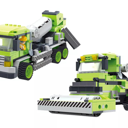 Didelis betoninis volas, 369 dalių konstrukcinių kaladėlių rinkinys