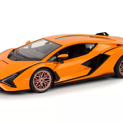 Automobilis R/C Lamborghini Sian FKP 37 Rastar 1:14 Pilot Orange