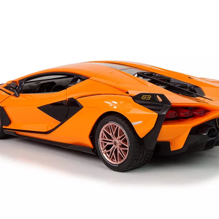 Automobilis R/C Lamborghini Sian FKP 37 Rastar 1:14 Pilot Orange
