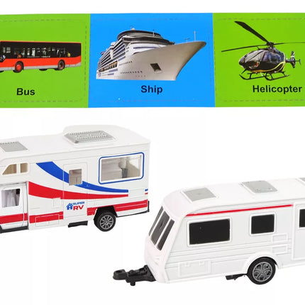 Metaliniai komponentai Camper + Caravan transporto priemonių rinkinys