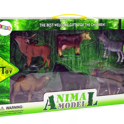 Naminiai gyvūnai, elnias ir karvė